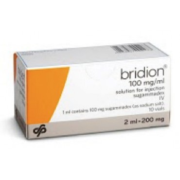 Брайдион Bridion 100MG/ML 10X2 ml купить в Москве