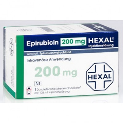 Фото препарата Эпирубицин Epirubicin 200 - 1 Шт