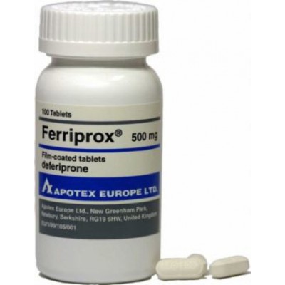 Фото препарата Феррипрокс Ferriprox 500MG/1000 шт