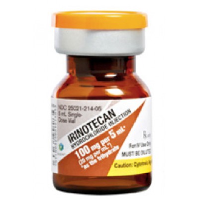 Фото препарата Иринотекан Irinotecan HCL OC 20MG/ML 100 mg