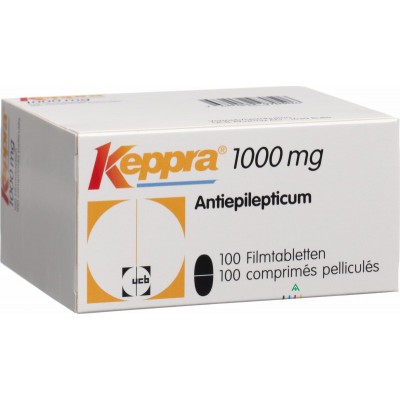 Фото препарата Кепра KEPPRA (Levetiracetam) 1000 Mg 200 Шт.