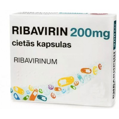 Фото препарата Рибавирин Ribavirin 200 Mg/168 Шт