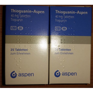 Тиогуанин Thioguanin GSK  40 mg/25 шт купить в Москве