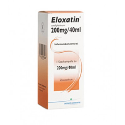 Фото препарата Элоксатин Eloxatin (Оксалиплатин) 200 мг