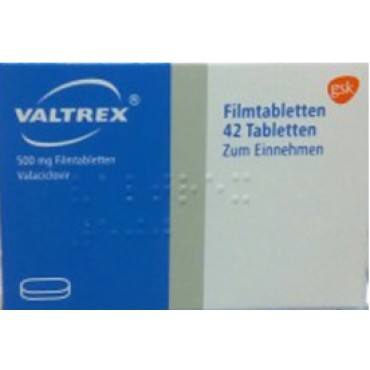 Валтрекс Valtrex 500 мг/42 таблеток купить в Москве