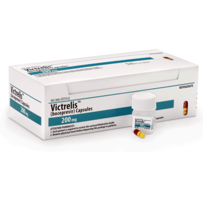Фото препарата Виктрелис Victrelis (Боцепревир) 200 мг/84 капсул
