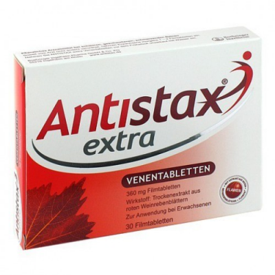 Фото препарата Антистакс Antistax 30 Шт