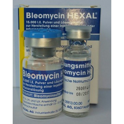 Фото препарата Блеомицин Bleomycin 1 флакон