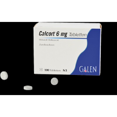 Фото препарата Дефлазакорт Deflazacort (Калькорт) 6 mg 100 шт