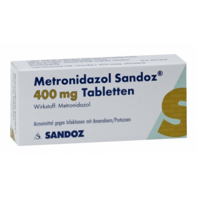 Фото препарата Метронидазол METRONIDAZOL 400 - 20Шт