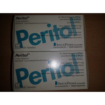 Фото препарата Перитол Peritol 4 мг/100 таблеток