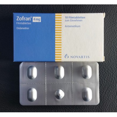Фото препарата Зофран ZOFRAN  4 мг/10 таблеток 