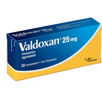 Фото препарата Вальдоксан Valdoxan 25 мг 28 шт