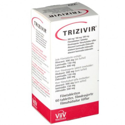 Фото препарата Тризивир Trizivir  / 60 таблеток