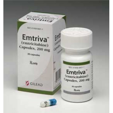 Эмтрива Emtriva (Эмтрицитабин) 200 мг/30 капсул купить в Москве