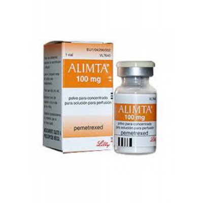 Фото препарата Алимта Alimta 100 мг/ 1 флакон
