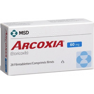 Фото препарата Аркоксиа Arcoxia 60 mg/100Шт