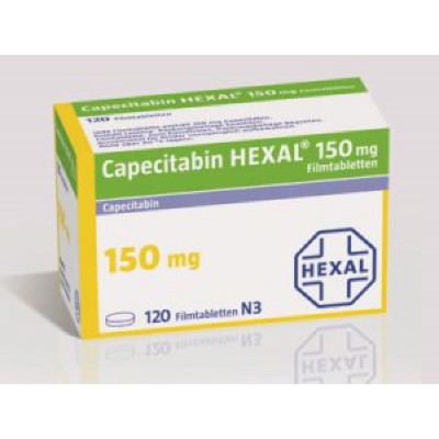 Фото препарата Капецитобин Capecitabin Hexal 150MG/120 шт