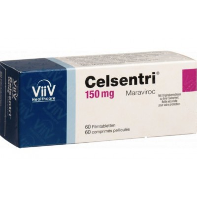 Фото препарата Целзентри Celsentri 150 mg/60 шт
