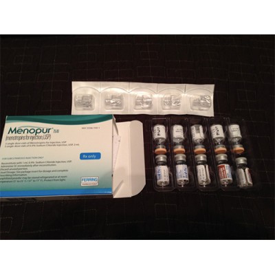 Фото препарата Менопур Menopur HP 75I.E.+Zubehoer/ 5Шт