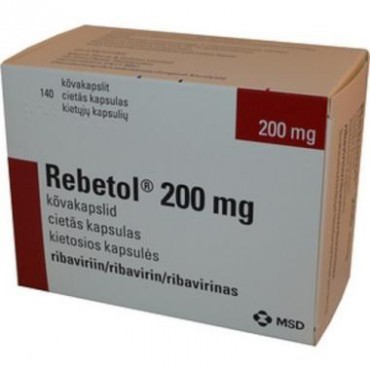 Ребетол Rebetol 200MG/168 Шт купить в Москве