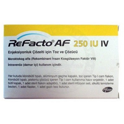 Фото препарата Рефакто Refacto AF 250 IE/ 1Шт