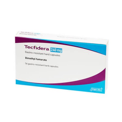 Фото препарата Текфидера Tecfidera (Диметилфумарат) 240 мг/ 56 капсул