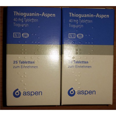 Фото препарата Тиогуанин Thioguanin GSK  40 mg/25 шт