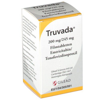 Фото препарата Трувада Truvada 30 таблеток