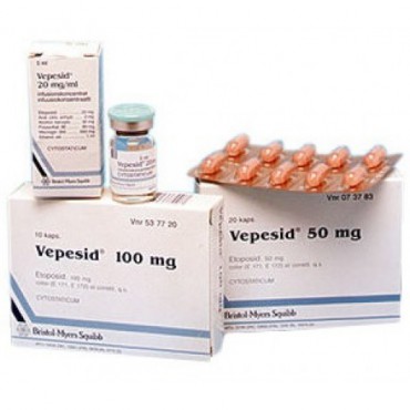 Вепезид Vepesid 50 мг/20 капсул купить в Москве