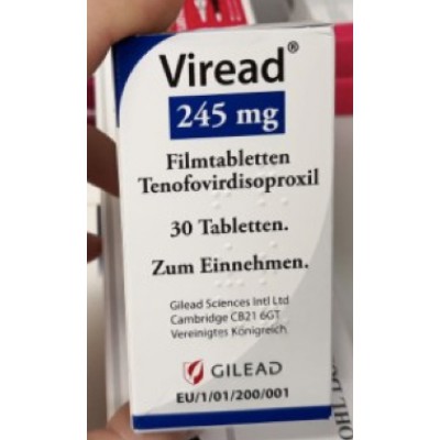 Фото препарата Виреад Viread 245 mg /30 шт