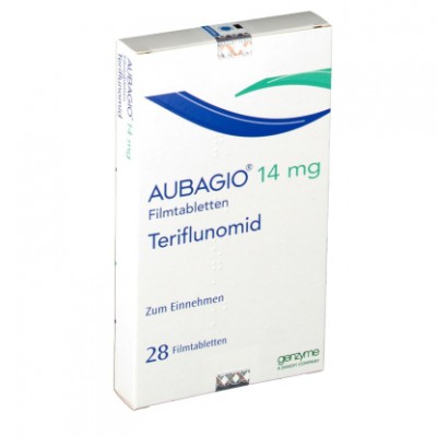 Фото препарата Аубаджио Aubagio (Терифлуномид) 14 мг/28 таблеток