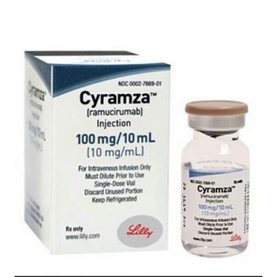Фото препарата Цирамза Cyramza (Рамуцирумаб) 100 мг/10мл