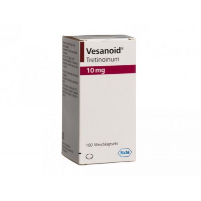 Фото препарата Весаноид Vesanoid (Третиноин) 10 мг/100 капсул
