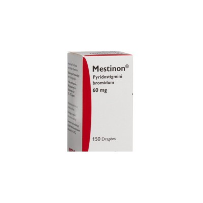 Фото препарата Местинон Mestinon 60 мг /100 таблеток