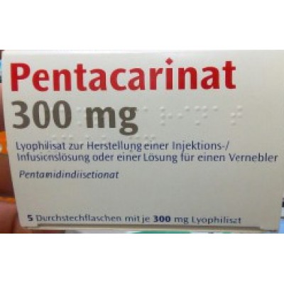 Фото препарата Пентамидин Pentacarinat (Пентакаринат) в уп 5 шт