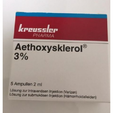 Этоксисклерол AETHOXYSKLEROL 3%- 5x2ml купить в Москве