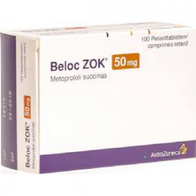 Фото препарата Белок Зок BELOC ZOK 47.5MG(Betalok) - 100 Шт