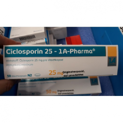 Фото препарата Циклоспорин Ciclosporin 25Мг/50 Капсул