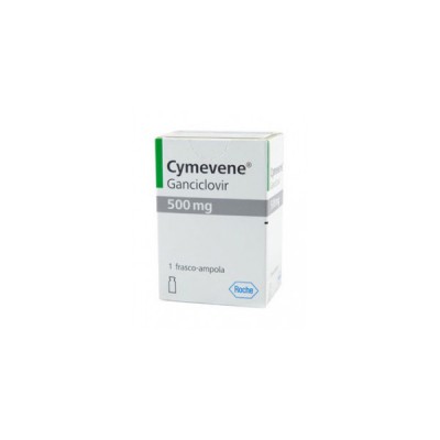 Фото препарата Цимевен (Ганцикловир) Cymevene500 мг 1 флакон   