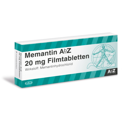 Фото препарата Мемантин Memantin 20 мг/ 98 таблеток