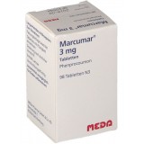 Маркумар Marcumar 3 мг/98 таблеток  