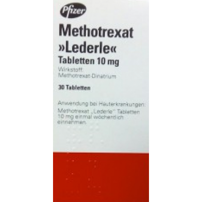Фото препарата Метотрексат Methotrexat 10 мг/ 30 таблеток  