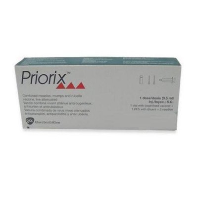 Фото препарата Приорикс PRIORIX 0.5ML - 1 Шт