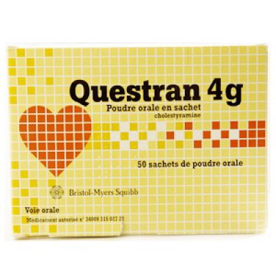 Фото препарата Квестран Questran 4g/ 100 пакетиков  