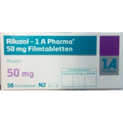 Фото препарата Рилузол RILUZOL 50 мг/56 таблеток