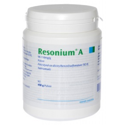 Фото препарата Резониум RESONIUM A 450 g