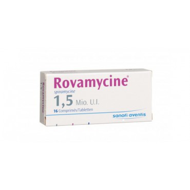 Ровамицин Rovamicin 1,5 млн/30 таблеток   купить в Москве