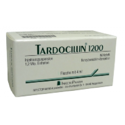 Фото препарата Тардоциллин TARDOCILLIN 1200 2*4Мл