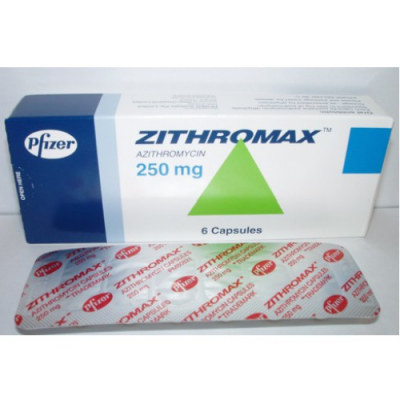 Фото препарата Зитромакс ZITHROMAX 250MG - 6 Шт